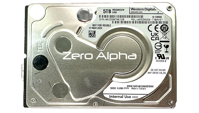 Western Digital WD50NDZW Data Recovery